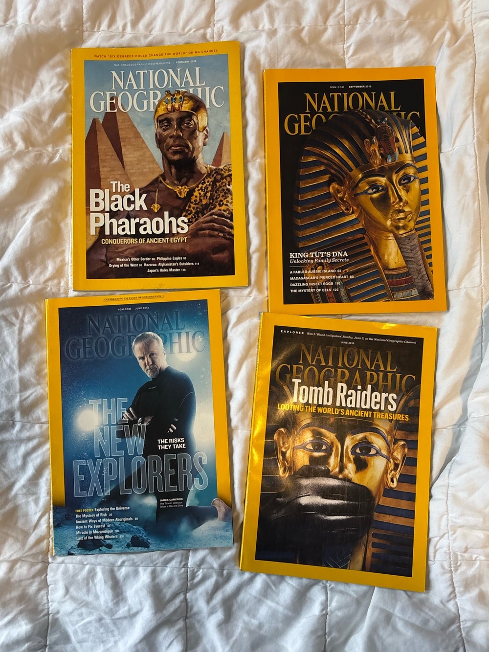 National Geographic Magazine Lot of 4